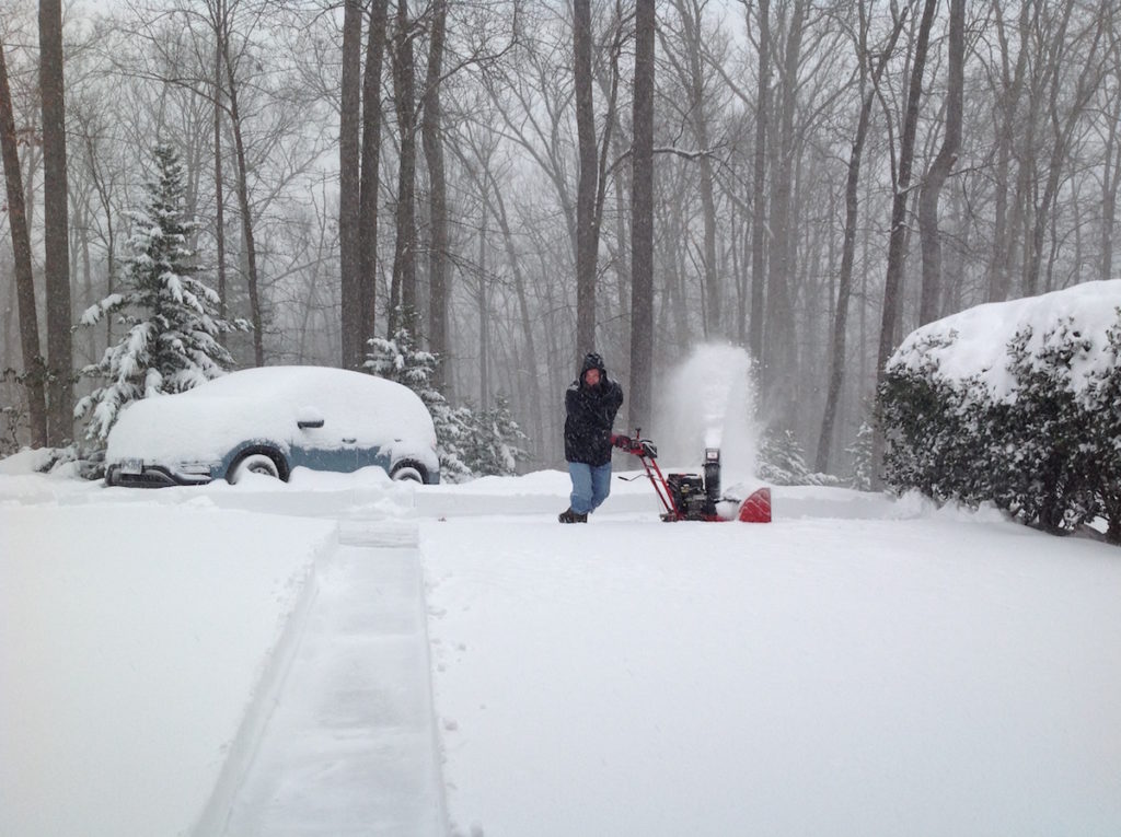 snow blower Charlottesville